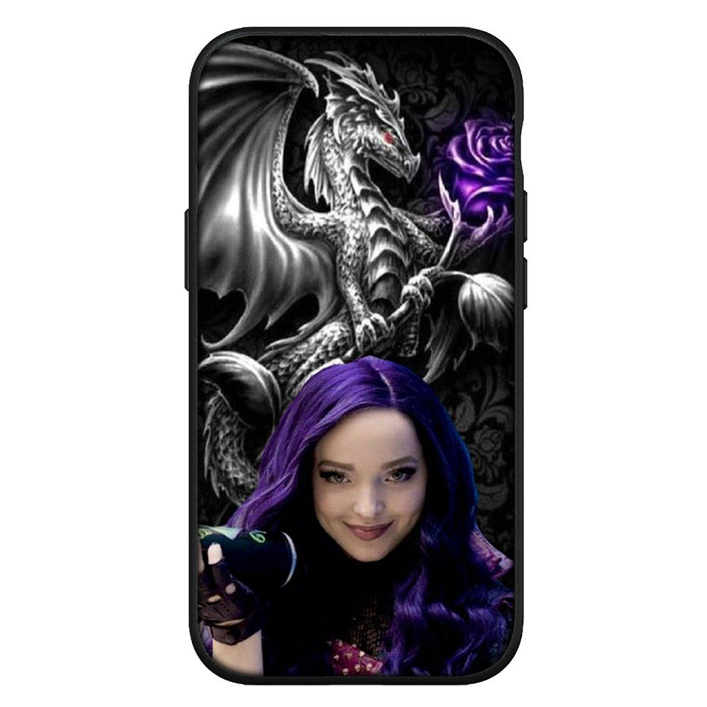for Samsung Galaxy S24 S23 iPhone 16 15 14 Xiaomi Redmi Note 13 12 11 10 8 Plus 9 Pro Max X XR A16 A06Phone Case Anime Descendants OPPO Huawei Cover