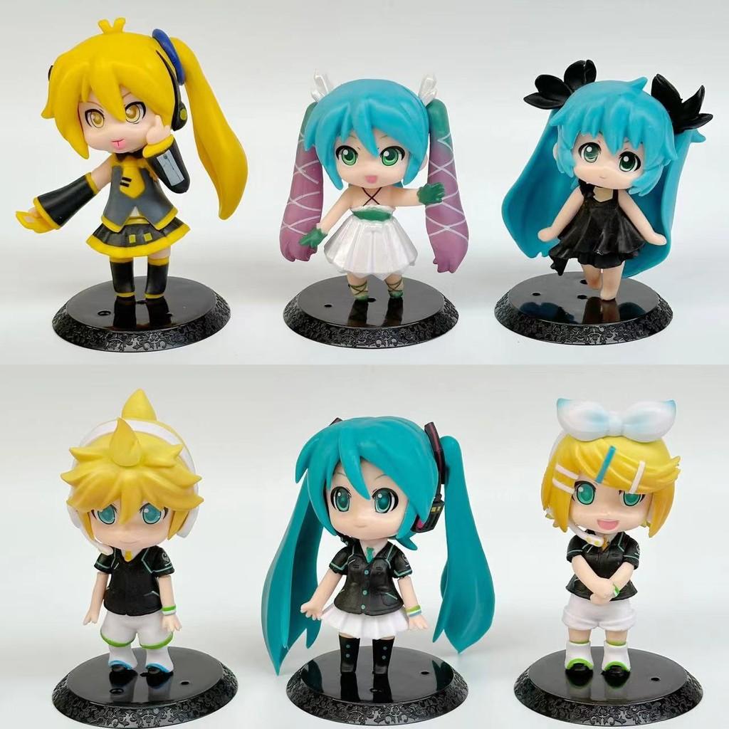 Miku Toy Hatsune Model Set Interior Decor With Sleep Position For Display Gift