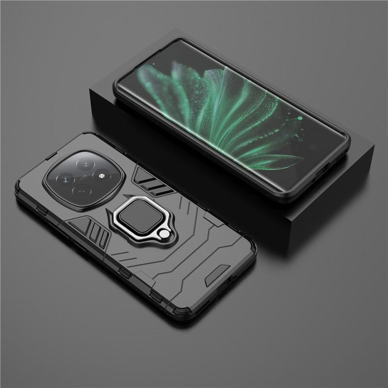 For Realme P2 Pro Case For Realme P2 Pro Cover 6.7 inch Armor Finger Ring Hard Shockproof Protective Bumper For Realme P2 Pro