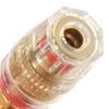 8pcs Speaker Terminal Binding Post Connectors Gold-plated Banana Adapters