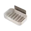 Double-layer Draining Soap Box Wall-mounted Soap BoxBathroom Seamless Adhesive Soap Box Soap Rack Soap Stand