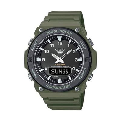 Casio Wristwatch Collection Tough Solar AQ-S820W-3BJF Mens Khaki