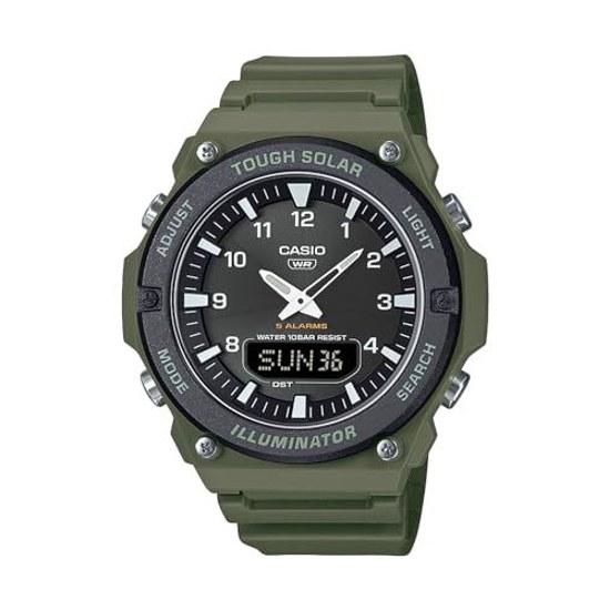 Casio Wristwatch Collection Tough Solar AQ-S820W-3BJF Mens Khaki