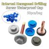 Outer Hexagonal Screw Waterproof Caps 50PCS Wear-resistant Plastic Protection Covers for Deck Building Garden Shed Assembly Outdoor Repair Works
