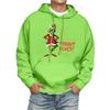 Men's Print Hooded Sweatshirt Long-Sleeve Casual Pullover Hoodie Hooded Sweatshirt