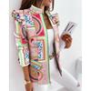Women's Fashion Casual Autumn Winter Long Sleeve Stand-collar Jackets & Coats