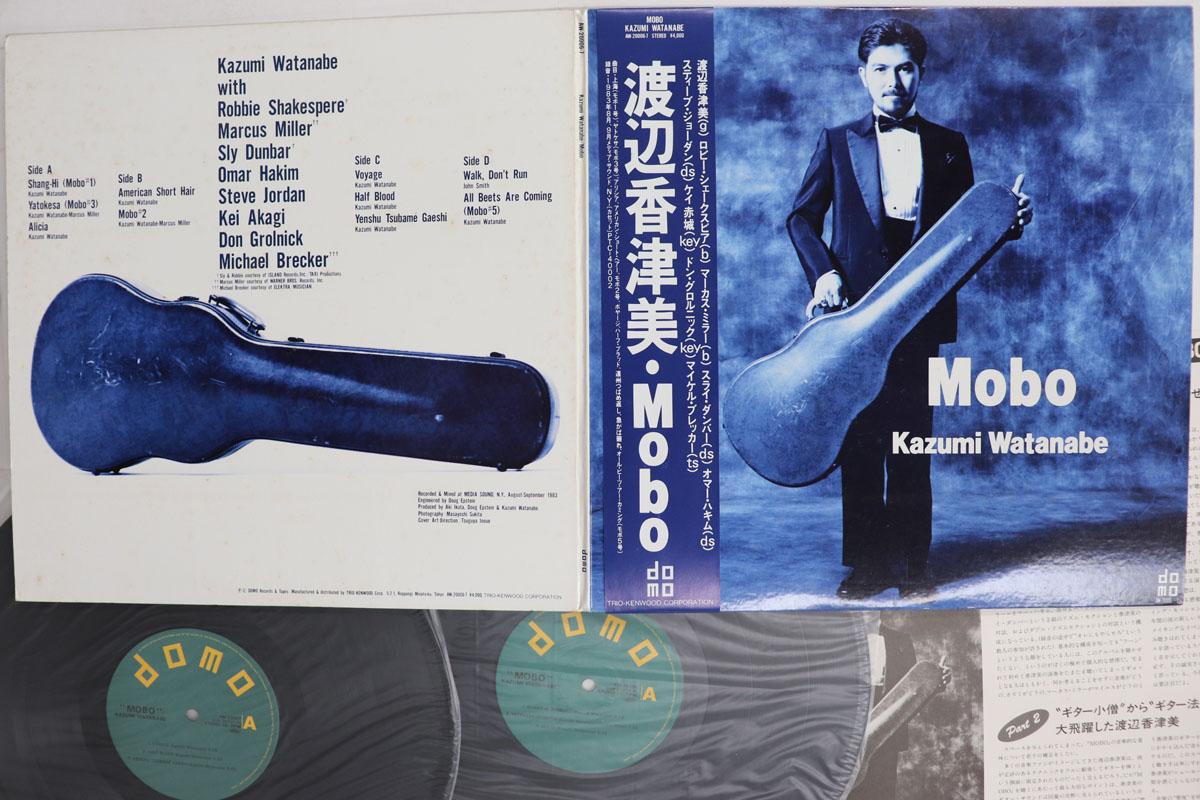 

Виниловая пластинка KAZUMI WATANABE Mobo AW200067 TRIO 1984 Япония Obi Джаз Б/у