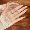 Beaded Ring for Women, A Niche Design for The Index Finger, Light Luxury and High-end Style, Multiple-layered Ring for Finger Wearing