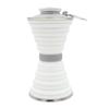 500ml Retractable Water Bottle Food Grade Leakproof Good Sealing Effect BPA Free Heat-Resistant Folding Type Water Bottle Retractable Beverage Cup