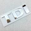 VEMZG1 3D Metal Letters For Car Stickers TDI Letters VW Golf 4 5 6 7 JETTA PASSAT MK2 MK4 MK5 MK6 MK7 TDI Emblem Logo Badge Accessories