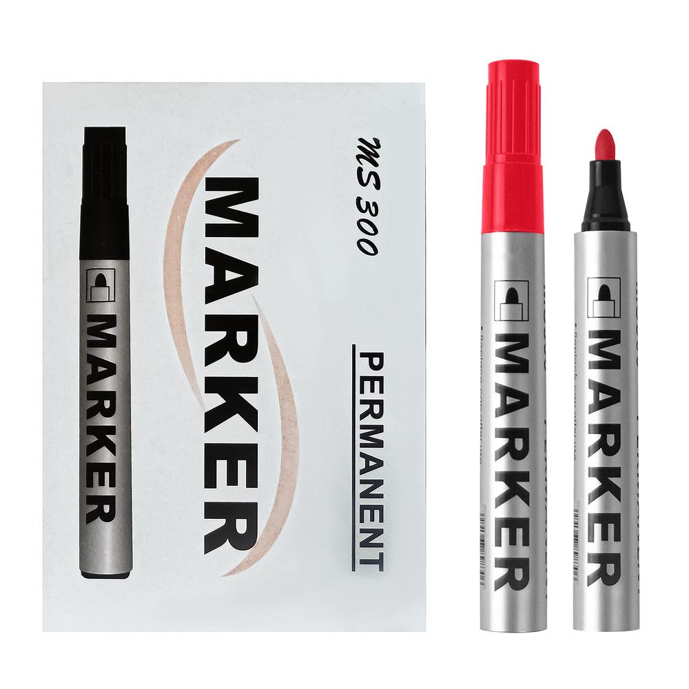 1/3pcs 2mm Nib Waterproof Quick-Drying Markers Set Smooth Tip Oily Non-Fading Signature Pens for Tile CD Glass Metal
