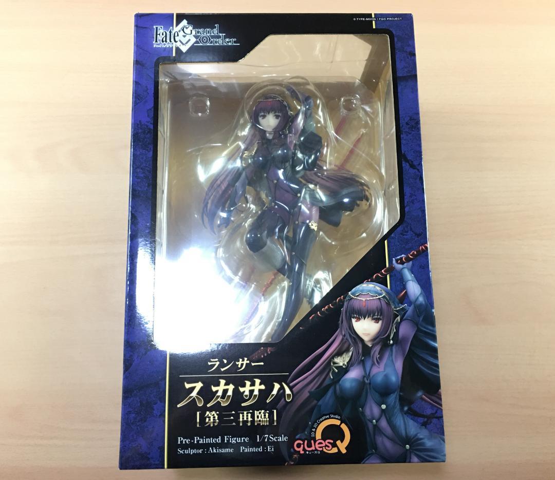 

[USED] Ques Q Lancer Scathach Third Ascension Figure Fate FGO