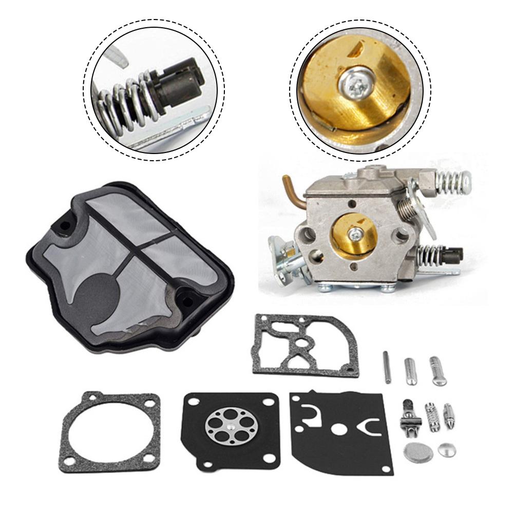 Chainsaw Carburetor Kit for HUA 36 41 136 137 141 142 Repair Set with Air Filter OEM Replacement For 530071987 530019172