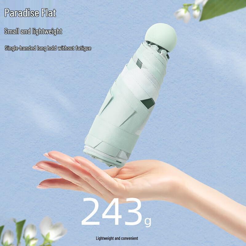 

Tiāntáng Titanium Silver Dual-Use Pocket Umbrella