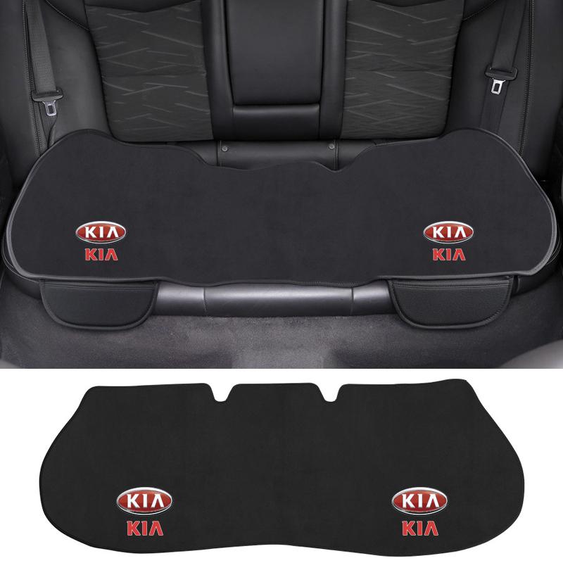 AHF1 For KIA Rio Ceed Sportage Cerato Sorento Picanto K5 Car Seat Cushion Non-Slip Cover Ice Silk Velvet Plush Auto Accessories