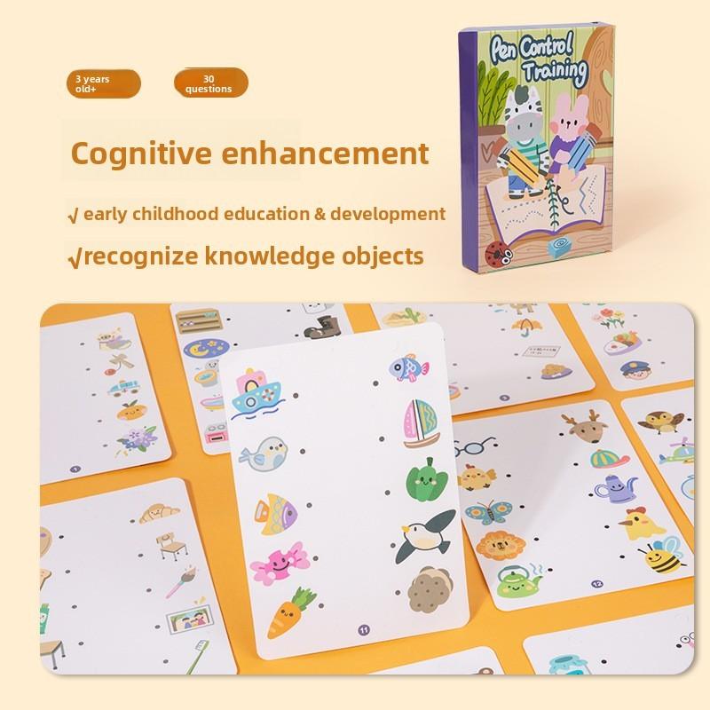 Preschool Handwriting Exercise Book Animal Designs Fine Motor Skill Development