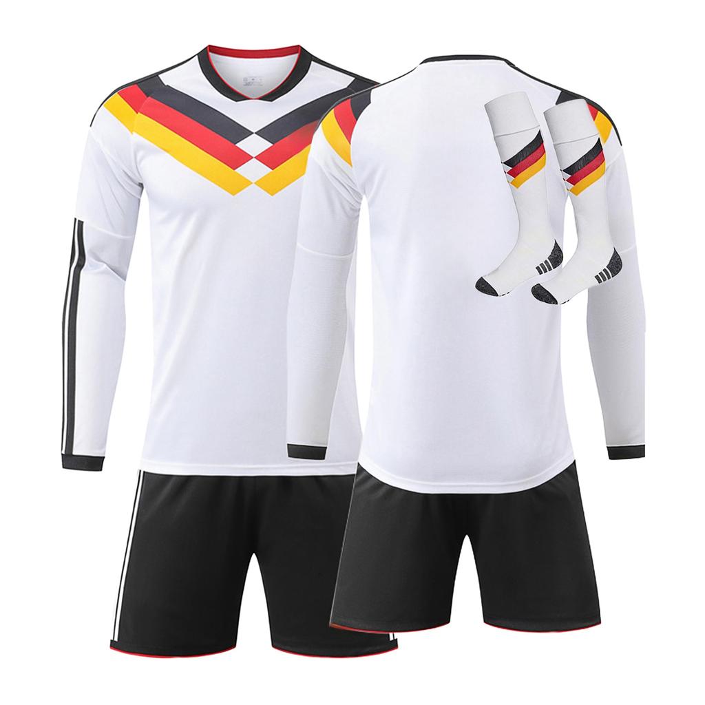2526 Away Jerseys Sports Team Uniform Set Football Training Suit Set