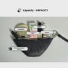 LE Genuine Leather Mini Croissant Headphone & Messenger Bag - Women's Sheep Leather Dumpling & Key Holder.