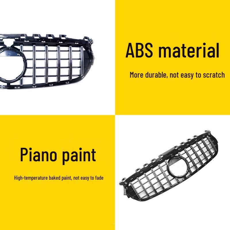 Front Grille Replacement for 2020-2025 Mercedes-Benz B-Class W247 GT - Silver