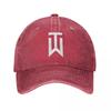 Fashion Golf Tiger Baseball Caps Unisex Style Distressed Washed Snapback Cap Woods Outdoor Workouts Caps Hat