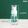 Portable 30/60/100Ml Refillable Bottles Transparent Plastic Perfume Atomizer Mini Empty Spray Bottle Travel Accessories