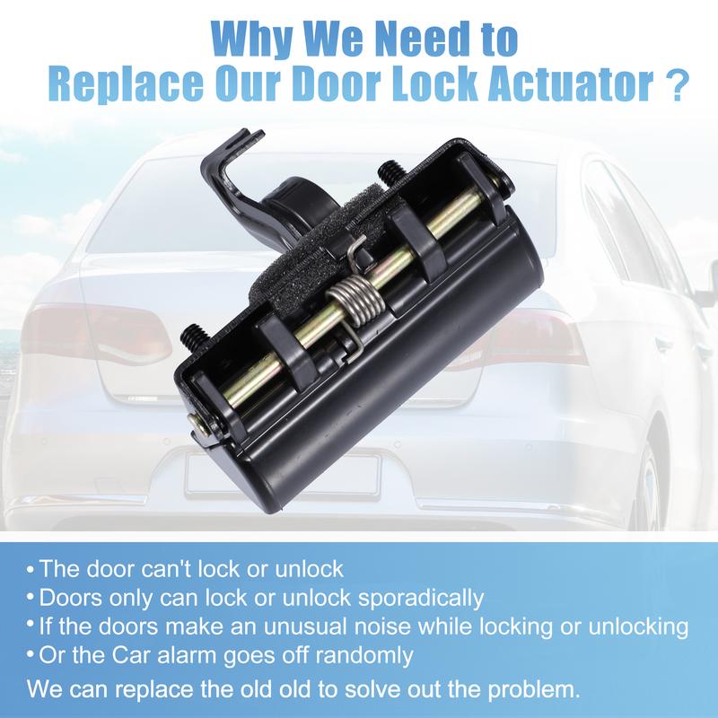 Motoforti 74810-S6A-003 Tailgate Rear Trunk Hatch Lock Handle Assembly for Honda Fit 2007 2008 2009 2010 2011 2012 2013-