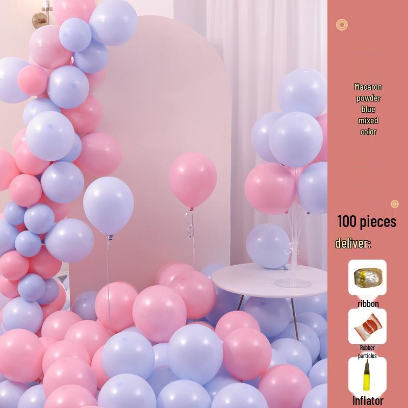 Pink Macaron Balloons: Non-Toxic Birthday Decor for Kids' Parties