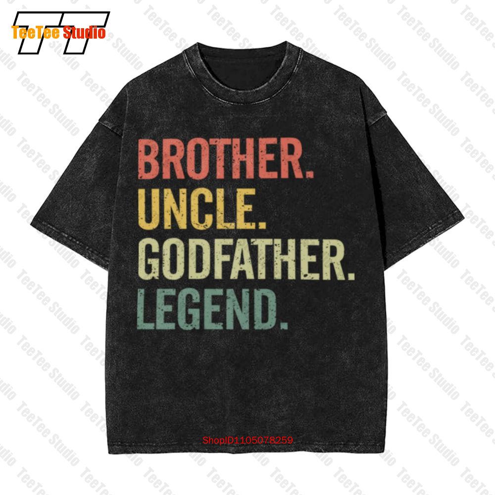 Brother Uncle Godfather Legend Vintage Oversized TShirt OLU S