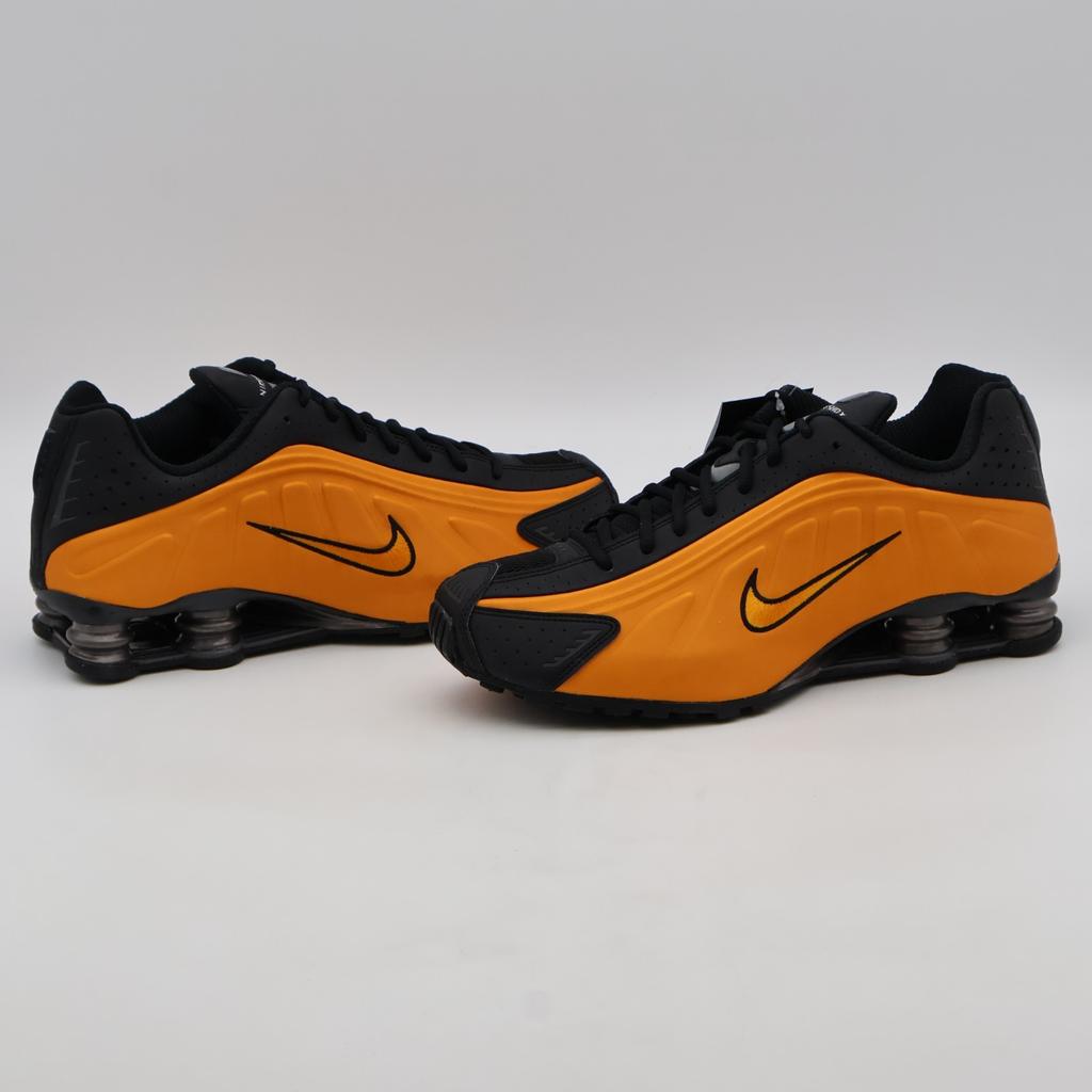 HQ1988-800 Nike Shox R4 Bright Ceramic Black Metallic Dark Grey (Men's)