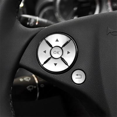 Steering Wheel Button Trim Cover For Mercedes-Benz C E GLK Class W204 W212 X204