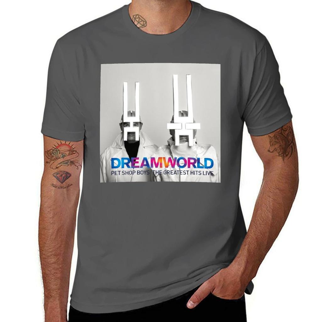 Pet Dreamworld Hits Tour 2022 Masept Tshirt Work Wear Simple Tee Shirt Tshirt