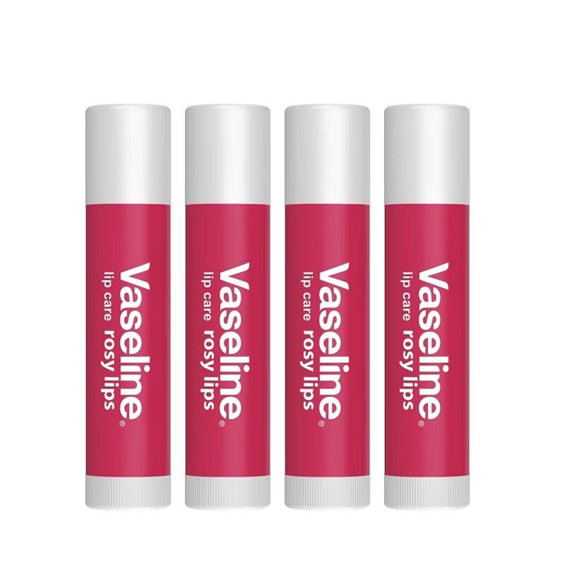 

Vaseline Rosy Lips Therapy Lip Balm (Pack of 4)