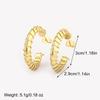 Nidin New Retro Creative Big Circle Hoop Earrings For Women  Female 4 Styles Irregular Geometric Ear Jewelry Wedding Party Gifts