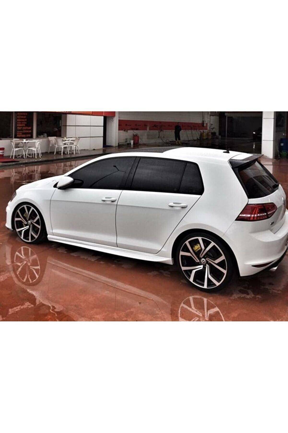 

Для Volkswagen VW Golf 7 - 7,5 Aero Style Side Skirts 2012 To 2019 Пластиковые неокрашенные