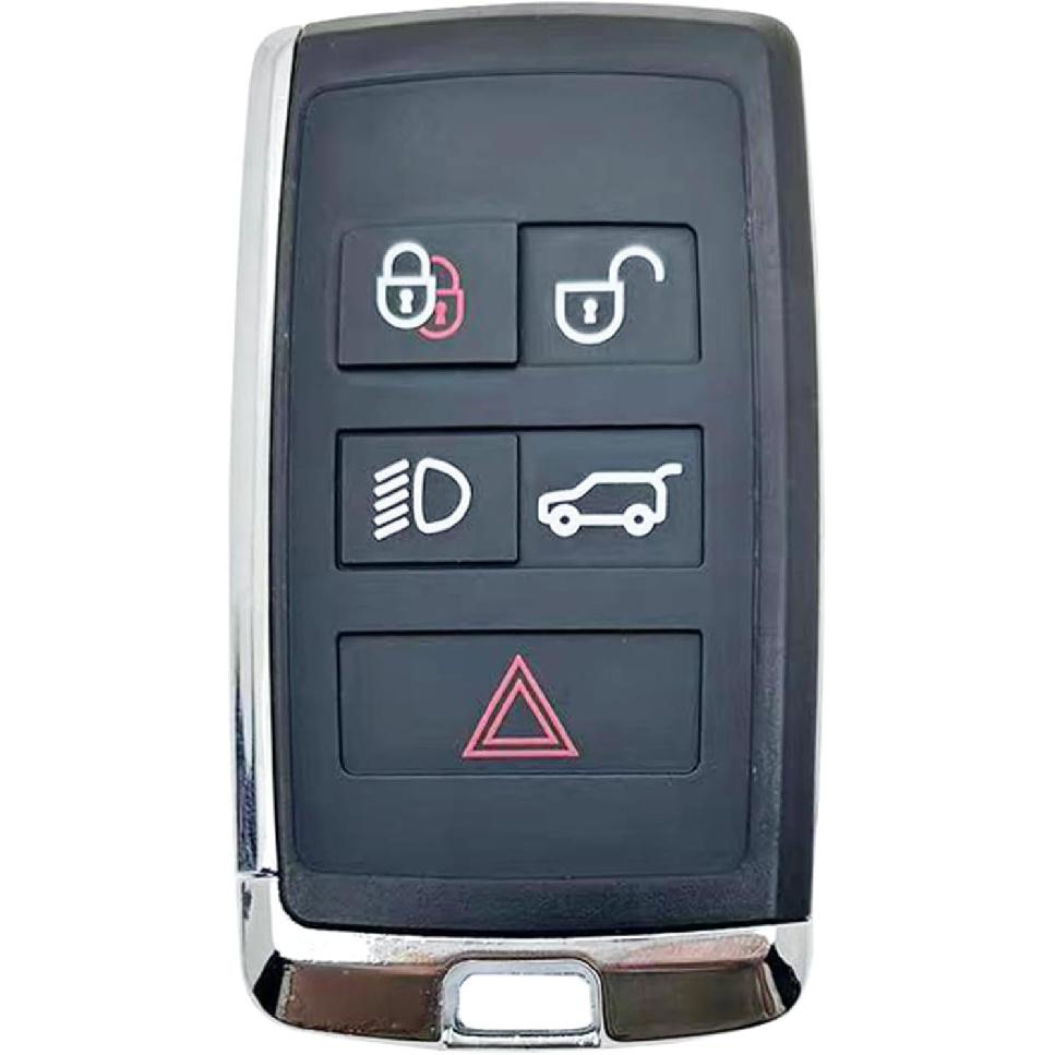 Replacement Key Fob Cover Case Fit for 2018- Land Rover Discovery Range Rover Sport Evoque 5 Keyless Entry Remote Key Fob Shell