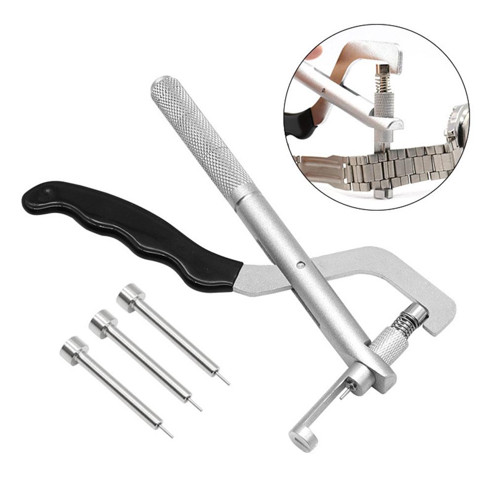 

For DIY Watch Band Adjustments - Watch Strap Link Pin Remover Plier, Adjustable Length, Easy to Use, Spare Steel Pins , Perfect