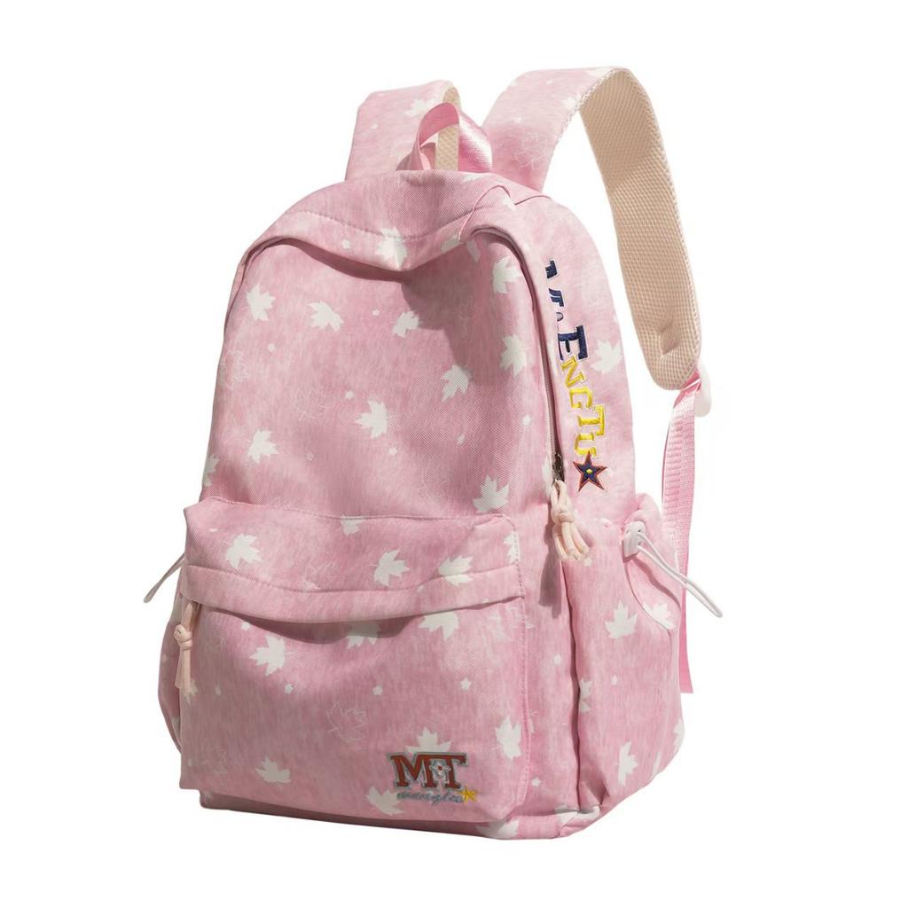 Schoolbag new high-value Japanese schoolbag fresh, sweet and cute star backpack junior high school students light commuting backpack