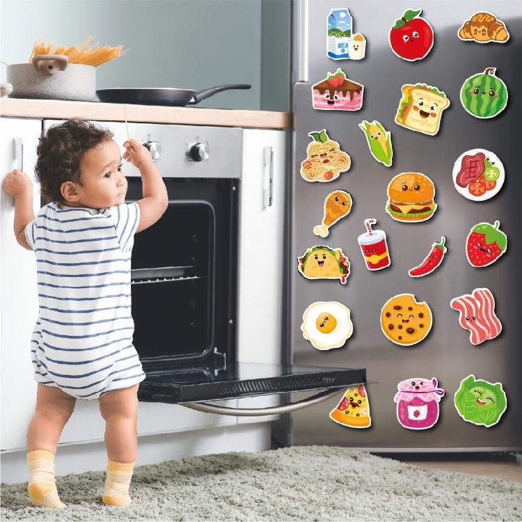 Cartoon Food Fridge Magnets Refrigerator Magnets Lovely Fridge Magnets Decorative Magnets for Whiteboard,Fridge,Map,