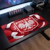 Poland Football Crest Mouse Pad, Extended Non Slip Rubber Desk Mat for Gaming Office Laptop Fan Gift