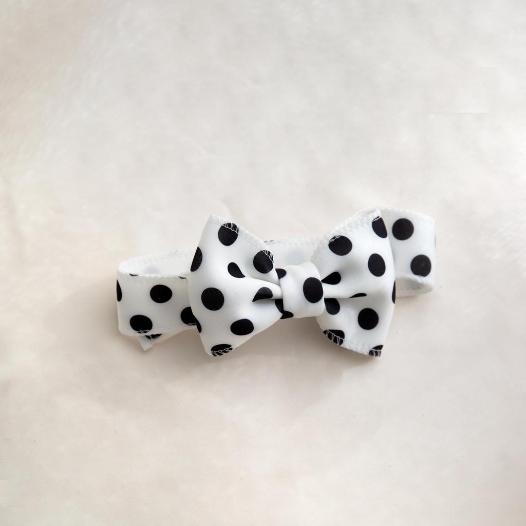 Newborn Baby Girl Headdress: Big Bow Headband for Fontanel Protection, Birthday Outfit Accessory