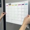 Magnet de Frigider ,Planificator Lunar și Săptămânal, Autocolant Calendar Magnetic, Tablă Moale pentru Mesaje