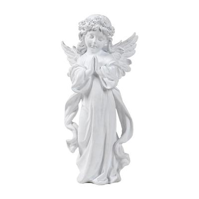1pc Ornament Artistic Resin Angel Shape Beautiful Figurine For Store