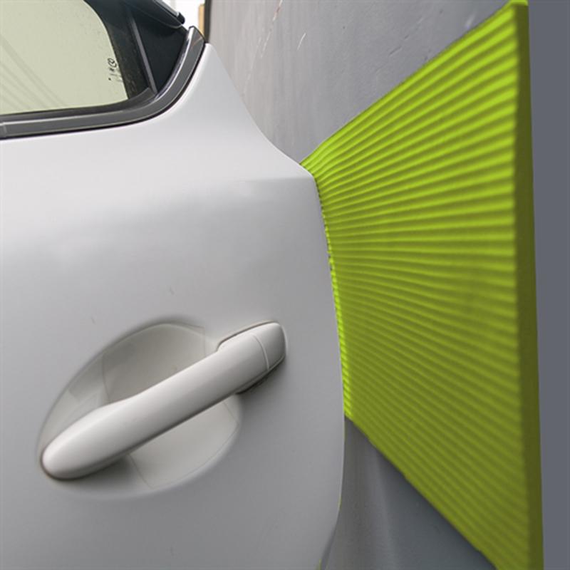 1M Anti-collision Car Door Protector Garage Wall Corner Bumper Guard Cutable Rubber Anti Scratch Strip Parking Spaces Warehouses