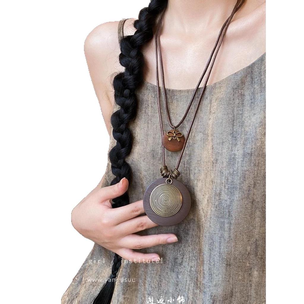 Retro-Herzanhänger-Halskette für Damen: Perfektes Sommerkleid oder Pullover-Accessoire