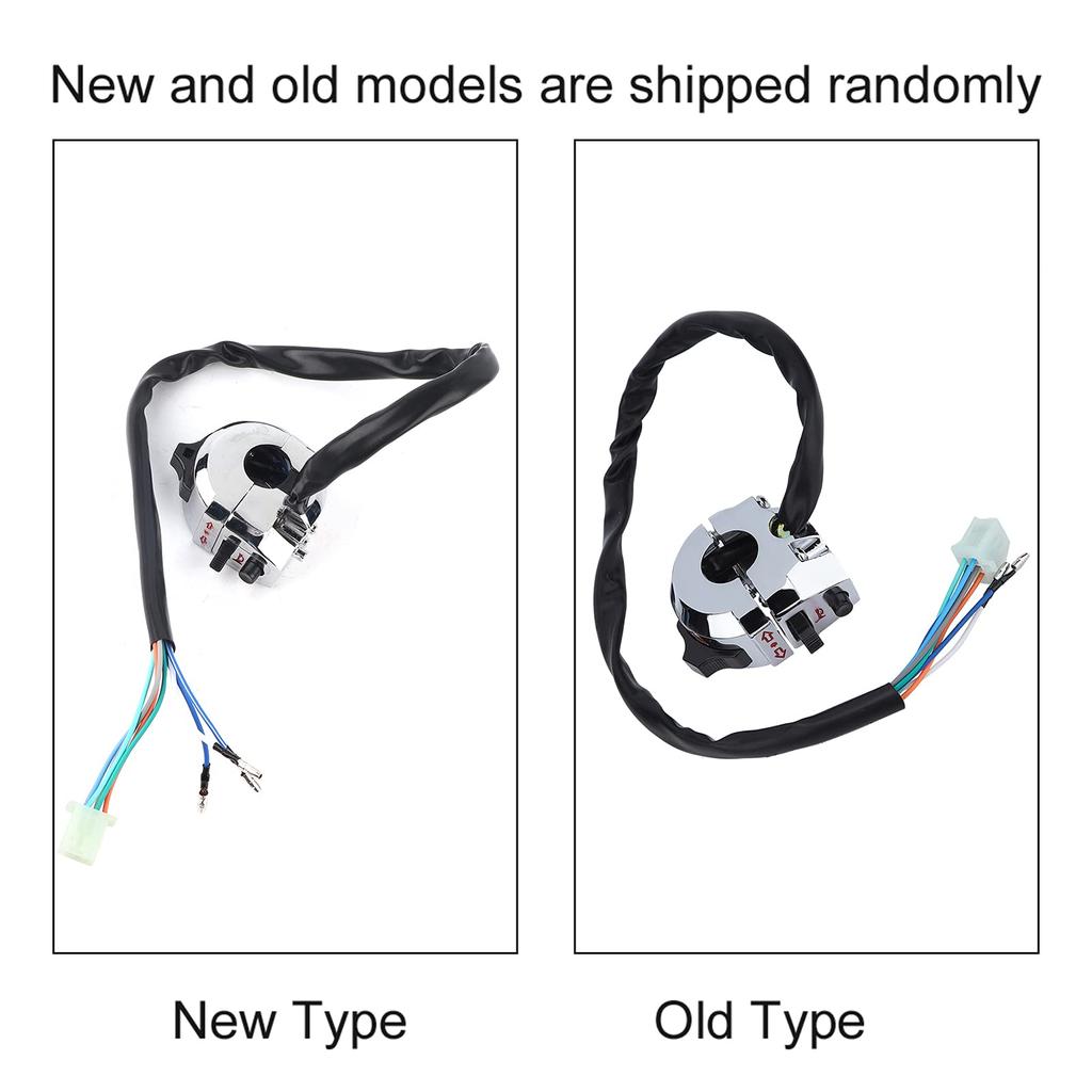 Motorcycle Handlebar Switch Motorcycle Horn Switch Turn Signal Horn Light Left Switch Aluminum Material