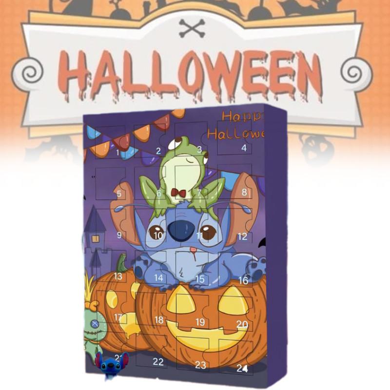 Entzückender Stitch Weihnachts-Adventskalender Blind Box Spaß für Kinder Spielzeugsammlung