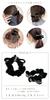 MILASIC Ribbon Scrunchie with Velvet a Cute and Stylish Hair Accessory for Perfect for Ponytails and This Comfortable Hair Tie Is a Comfortable and