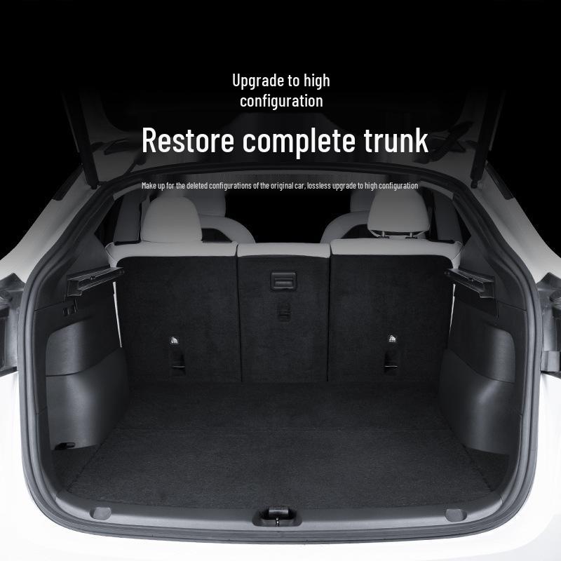 Tesla Model Y Suede Trunk Side Panel Pad