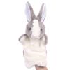 Fashion 11.8 Inch Hand Puppet Animal Rabbit Cartoon Role-Play Toy Soft Plush Storytelling Teaching Plushed Doll Role Play