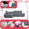 Corner Sofa, Foldable, F, Sleeping, Savio, Left, Family Furniture, Gray Corduroy